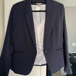 H&M navy blue jacket